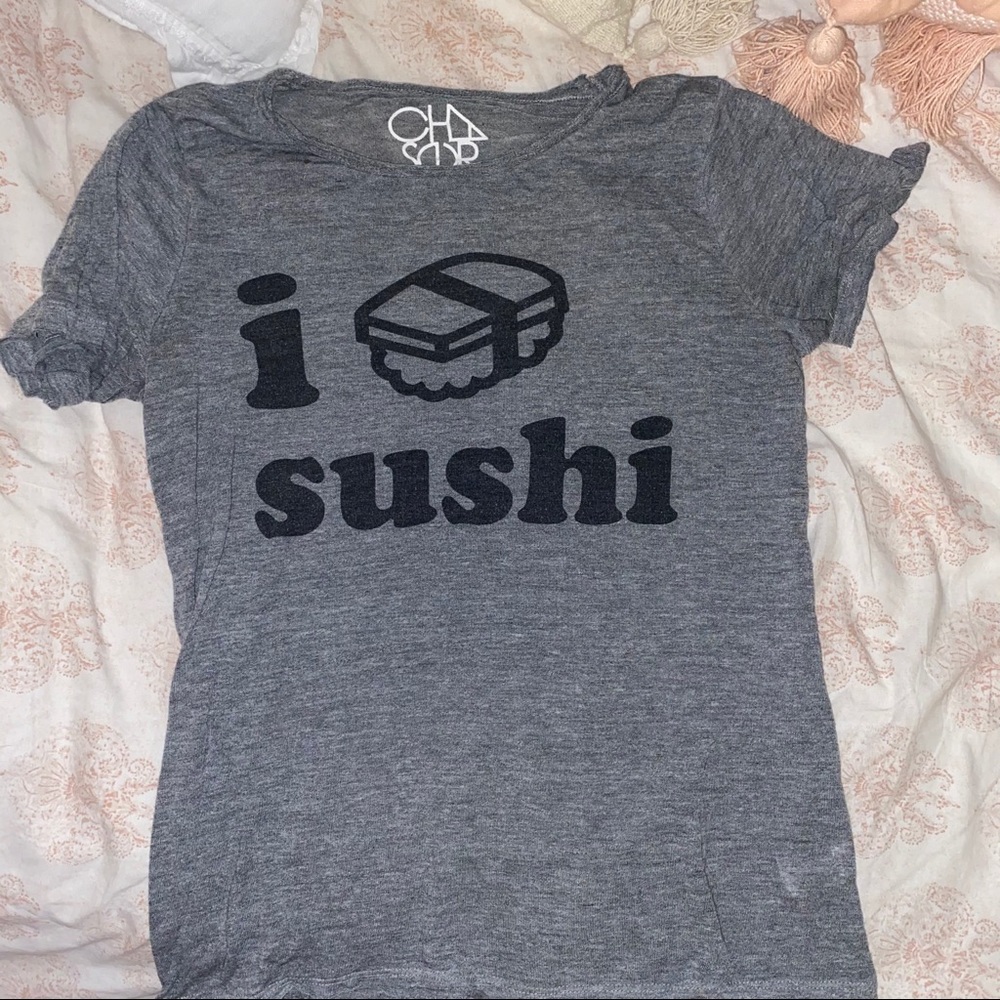 i love sushi t shirt